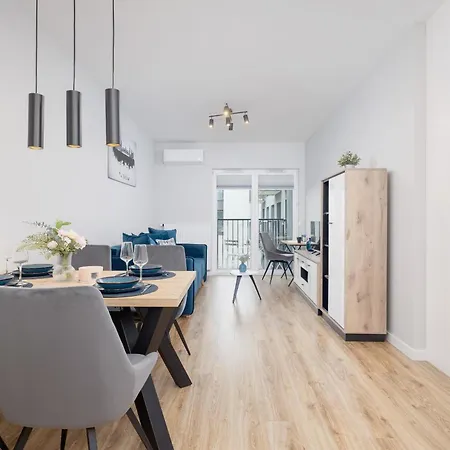 Apartmán Kielkowskiego Modern & Comfy With Balcony Cracow By Renters